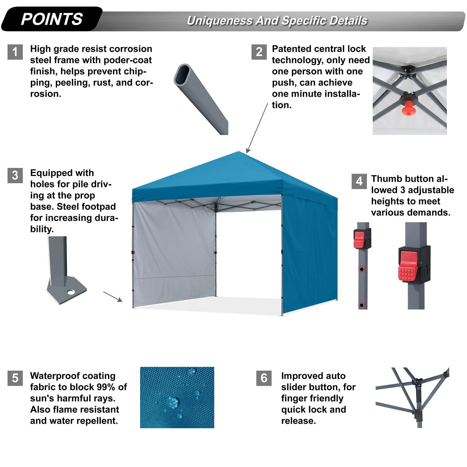 耐風性 紫外線カット