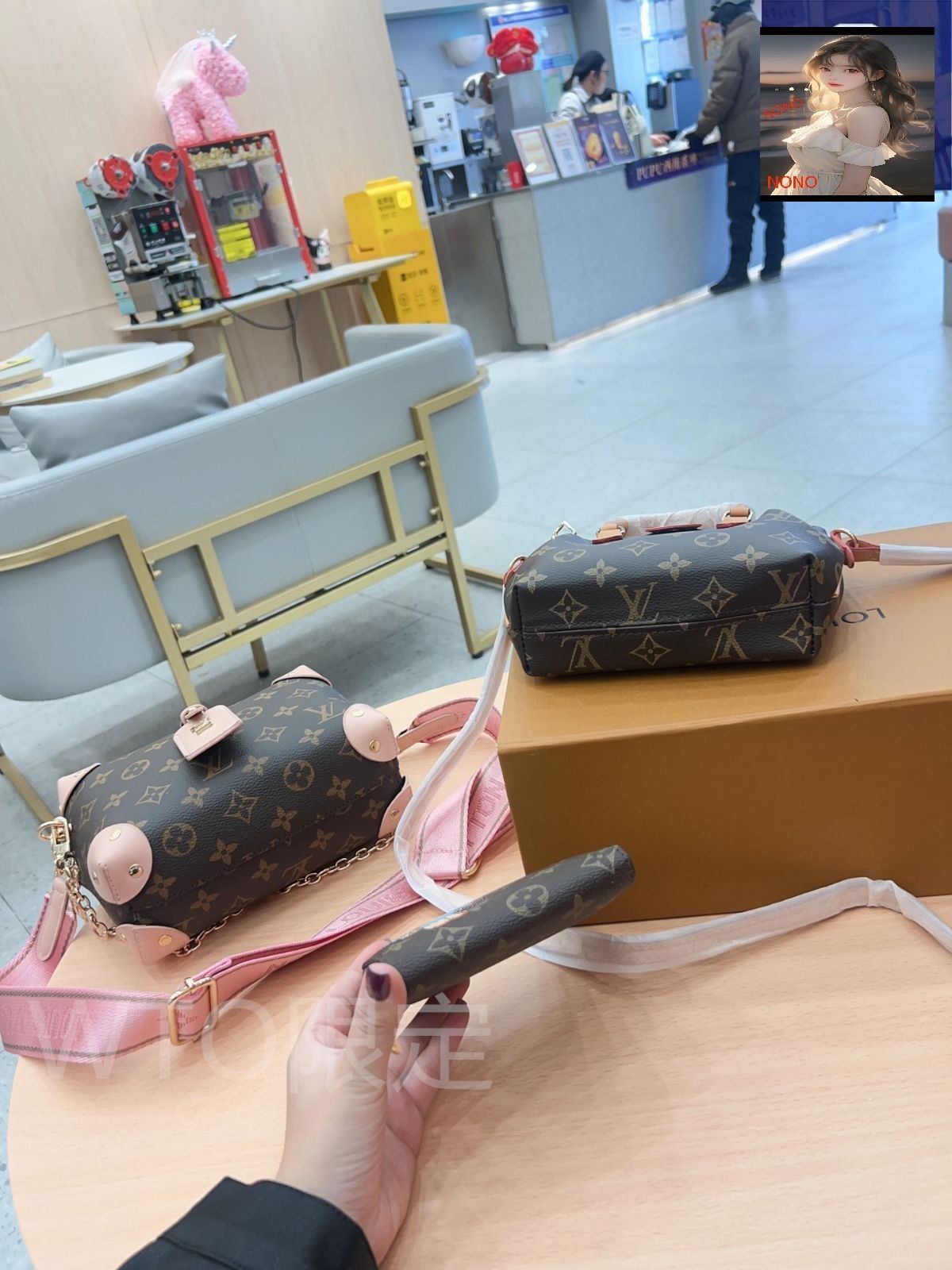 本日特価] TOP New 2025 高品質3点セット - Lv ピンクボックス