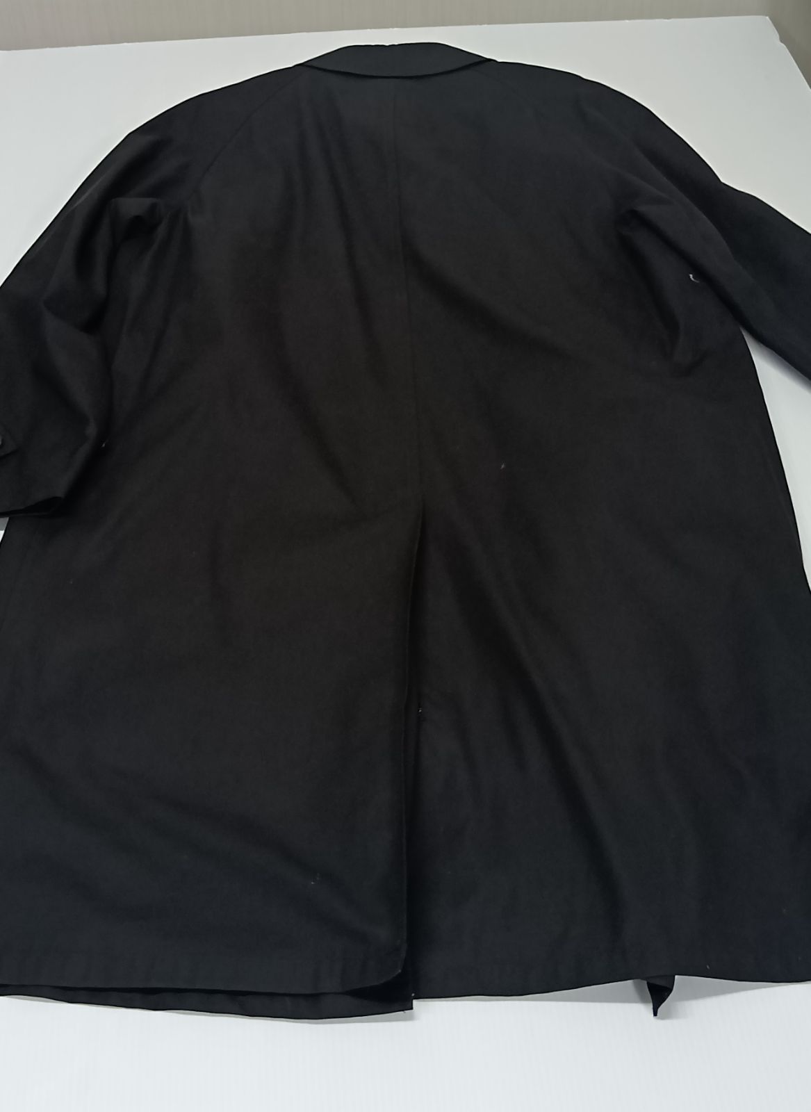 バーバリー ロンドン ステンカラーコート 黒 ライナー付き サイズ90