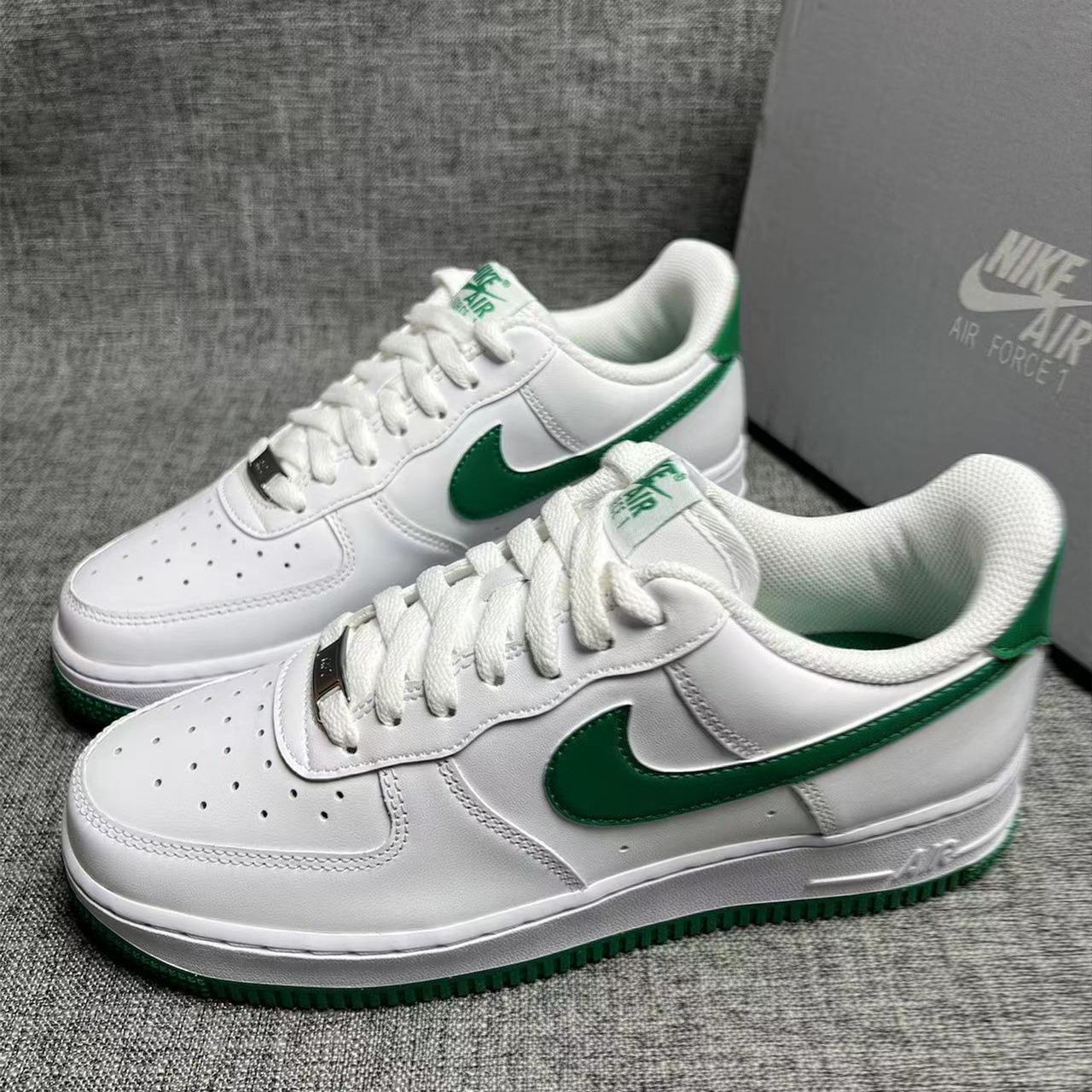 Nike Air Force 1Low 白緑色 23.5cm 24cm 24.5cm 25cm 25.5cm 26cm 26.5cm 27cm 27.5cm 28cm