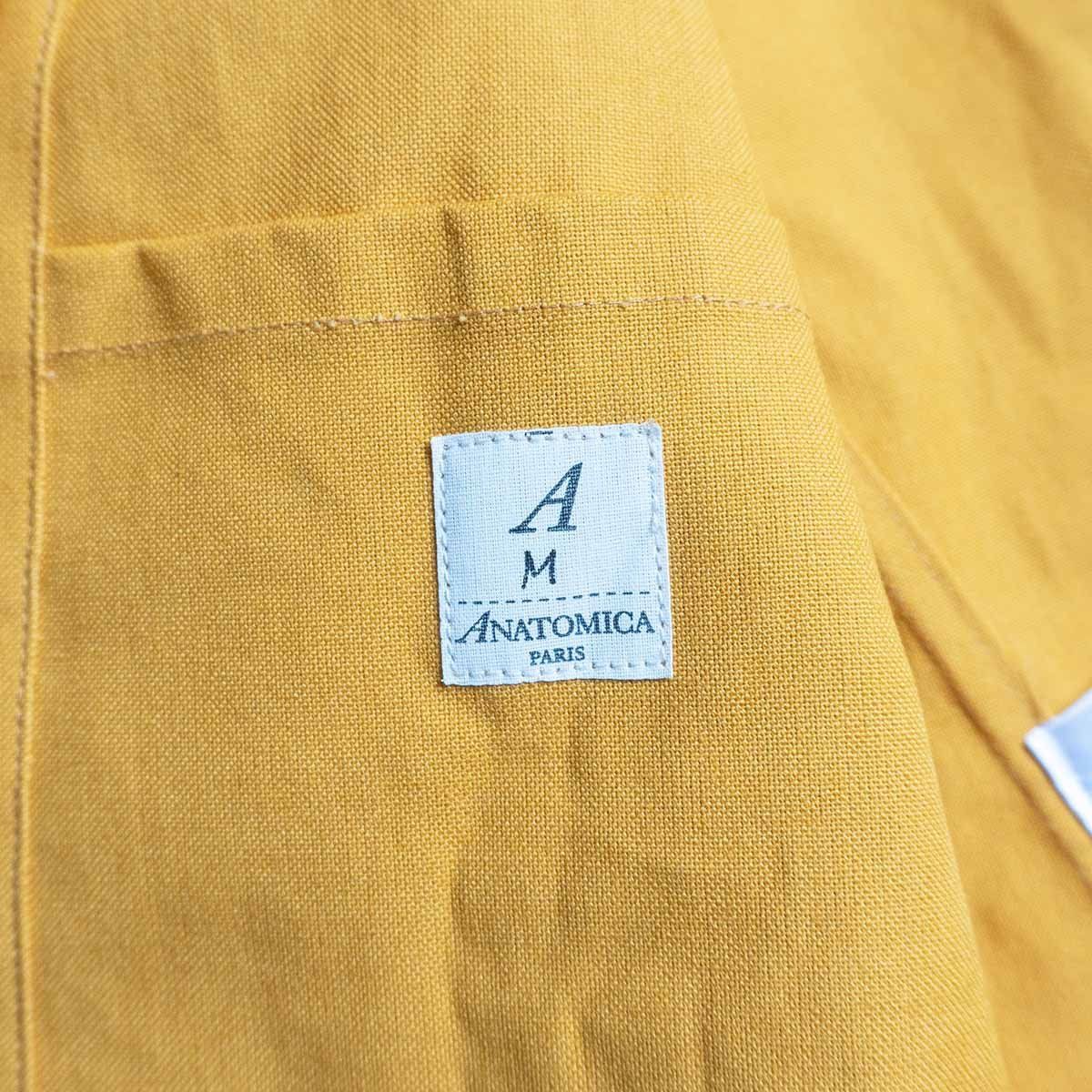 【極美品】 ANATOMICA 【MARINIER CANVAS COTTON】M カバーオール ジャケット Dポケット 2303249