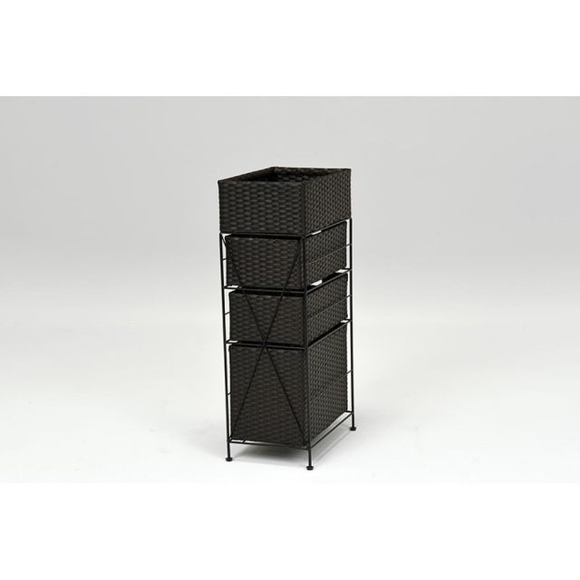 萩原 Hagihara RAN-2420DBR ランドリー 新生活 インテリア 家具おしゃれ