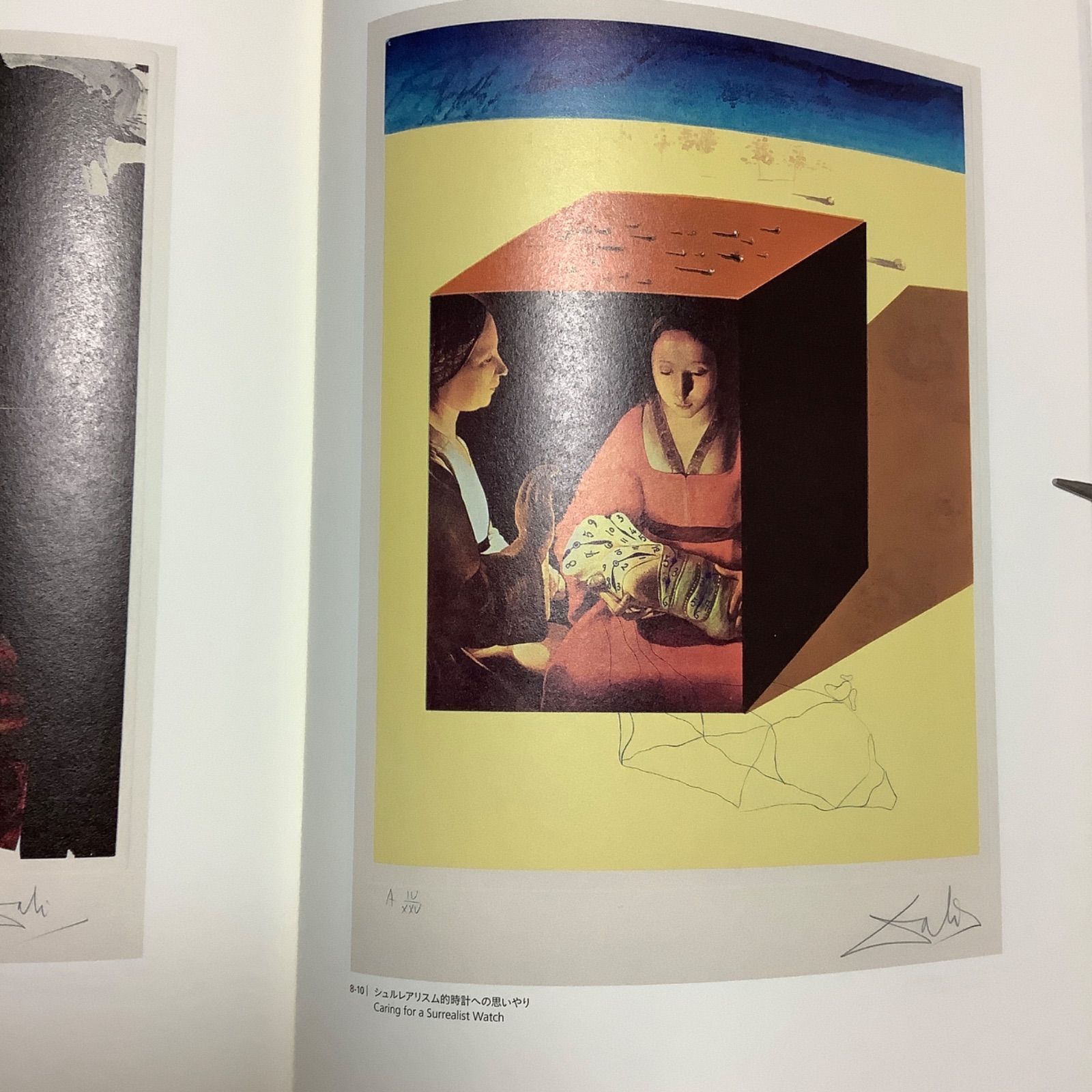 【希少！】【会場限定】ダリ版画展公式図録 ダリ 版画展 会場限定販売 公式図録 シュルレアリスム《柔らかい