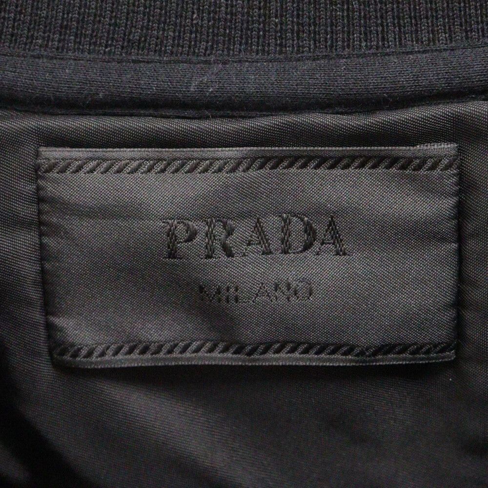 PRADA (プラダ) プリンテッドコットンフリースクルーネック