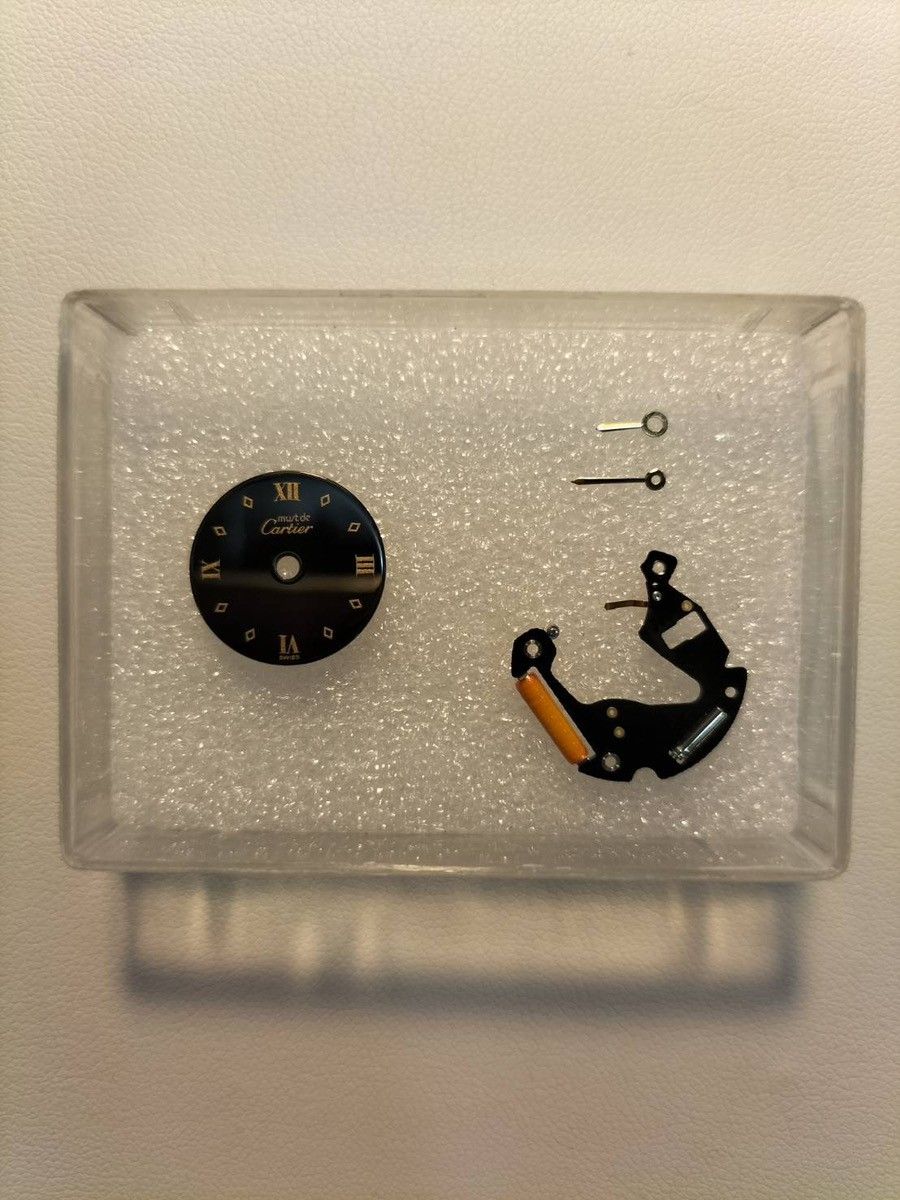 カルティエ マストコリゼ 590002 クォーツ Cal.690 SV925 革 純正尾錠  