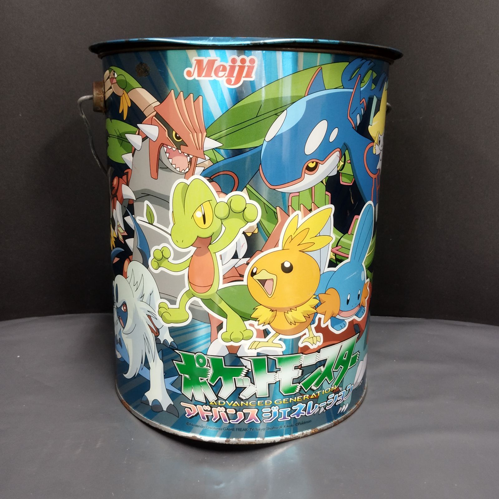 D21474】ポケモン缶 アドバンスジェネレーション 明治製菓 - メルカリ