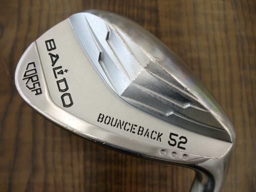 BALDO CORSA BOUNCE BACK 2025 ツアーサテン 52° ウェッジ WG 純正特注シャフト フレックスS メンズ 男性用 右利き 右用 Cランク ゴルフクラブ
