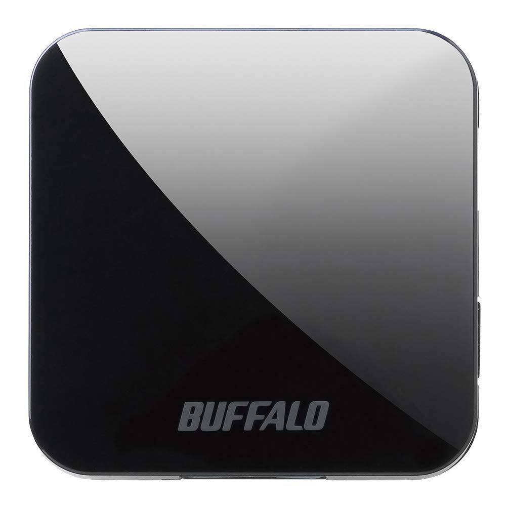 【新着商品】11ac/n/a/g/b 433/150Mbps 無線LAN親機 トラベルルーター USB single_band (バッファロー) ブラック BUFFALO WMR-433W2-BK【iPhone13メーカー動作確認済み】