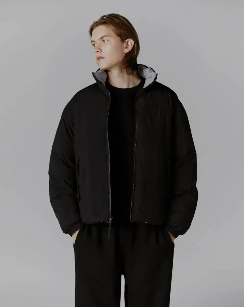 GIORDANO ジョルダーノ リバーシブル リバーシブルダウンパーカー