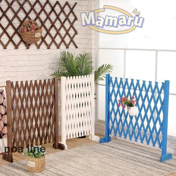 ガーデンフェンス 柵 フェンス 自立 ガーデニング トレリス ガーデニング用品 庭 ベランダ 杉材 屋外 ラティス プランター ラティスフェン