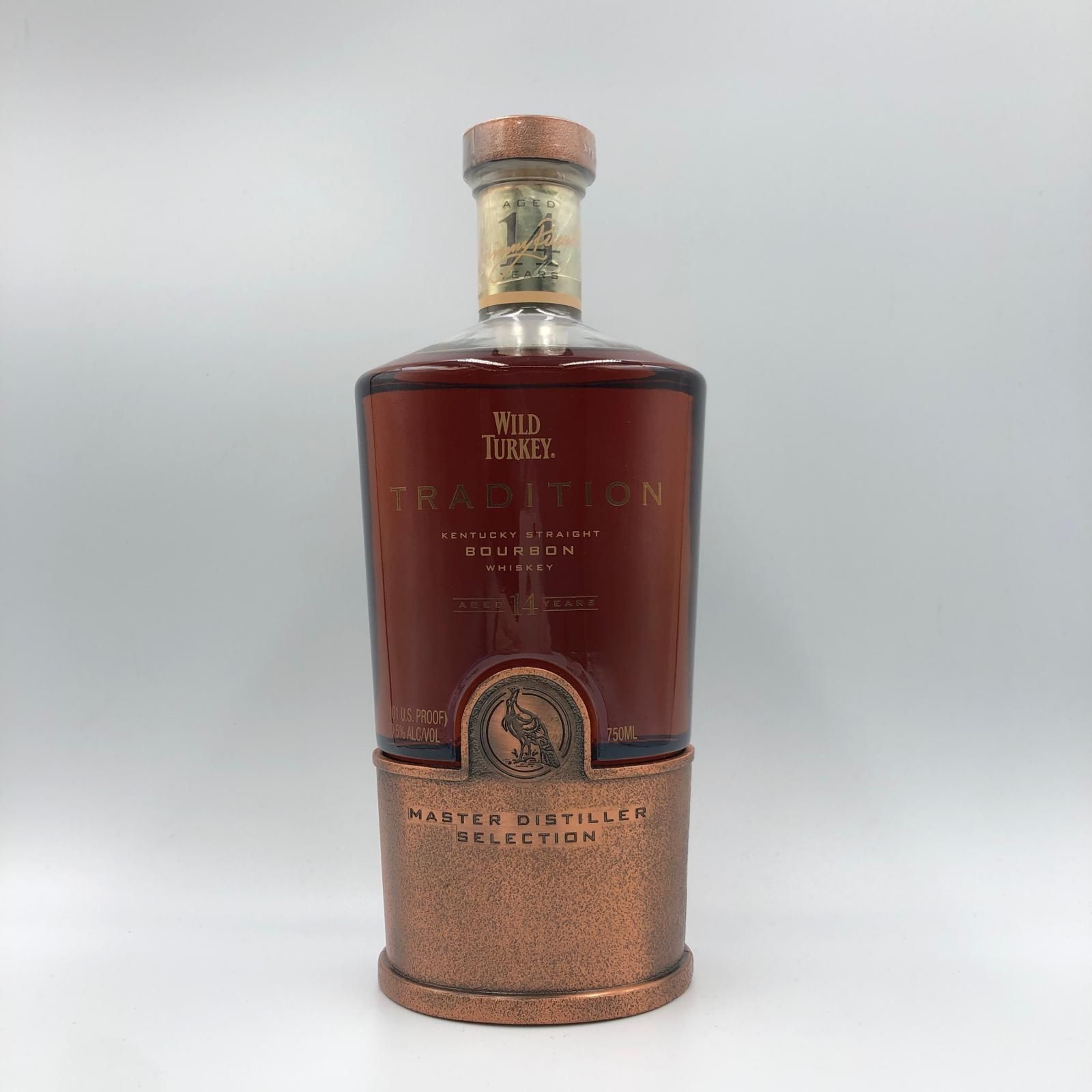 未開栓お酒 ウィスキーワイルドターキー8年 木箱付き1.000ml 50.5