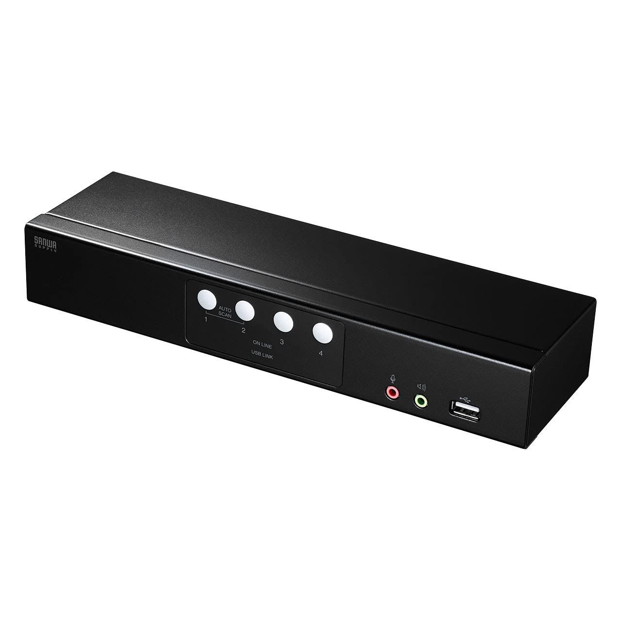 サンワサプライ HDMI対応パソコン自動切替器 4 1 SW-KVM4HHC 4対1