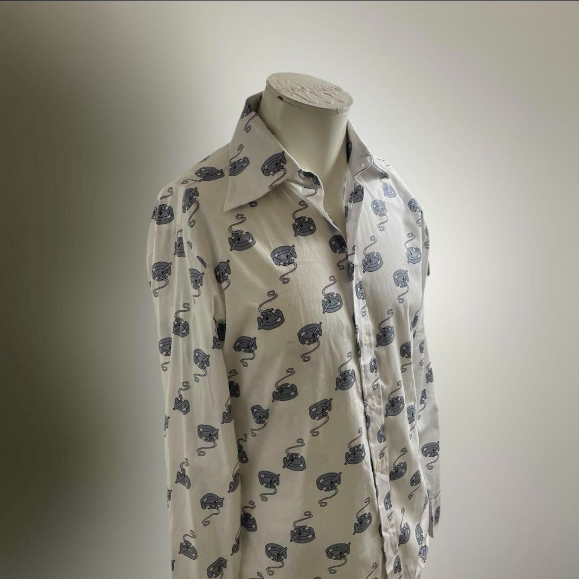 70s ヴィンテージ シャツ USA アメリカ タバコ ウエスタンシャツ