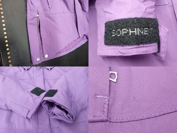 SOPHNET メンズS ジップジャケット パープル ソフ - メルカリ