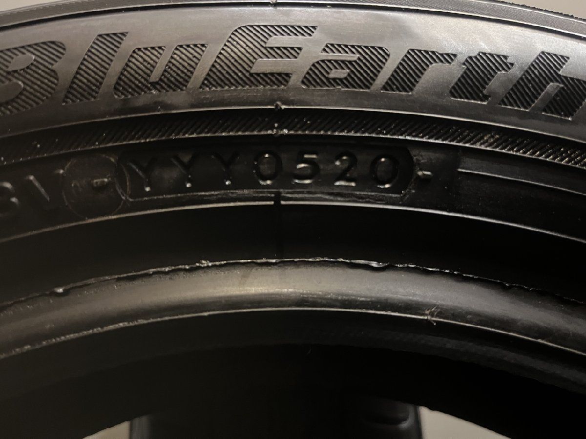 YOKOHAMA BluEarth 155/65R14 14インチ 夏タイヤ 2本 20年製 バリ溝 