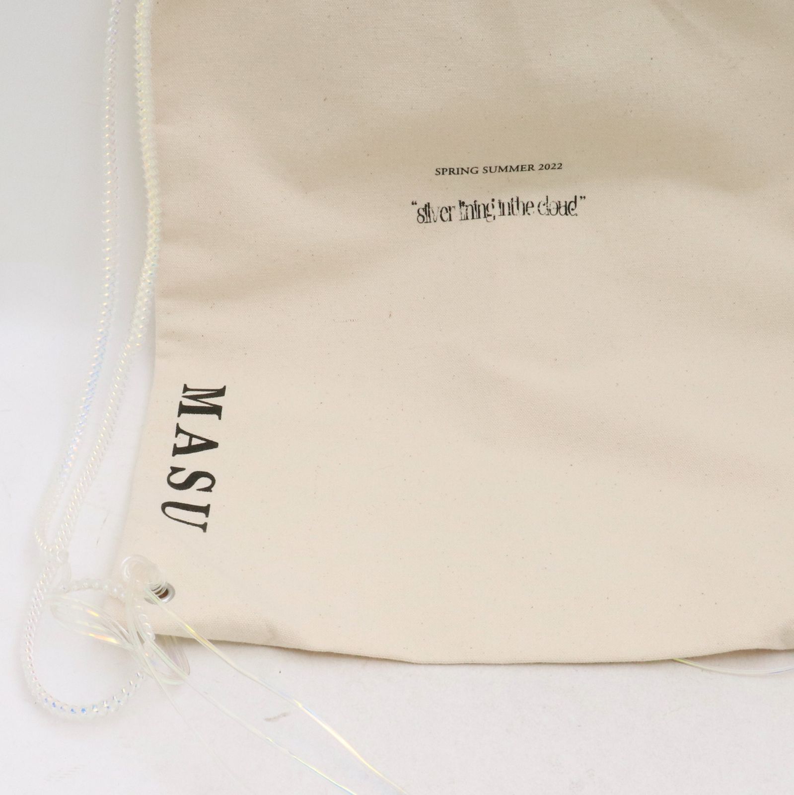 MASU 22SS PEARL STRAP BACKPACK