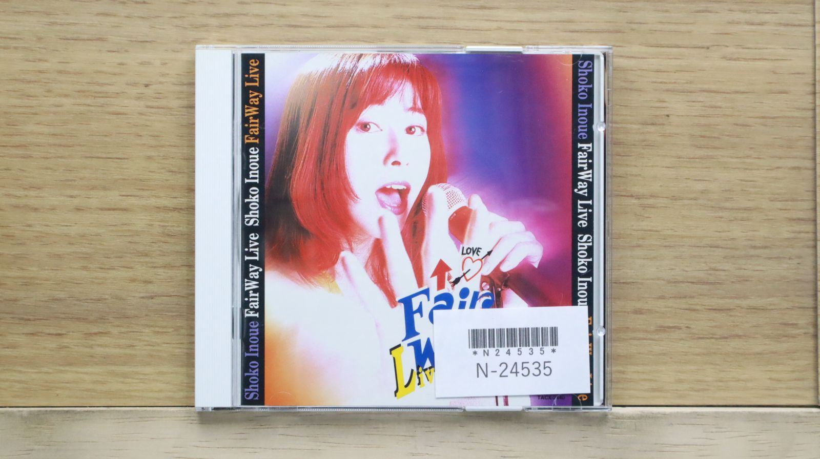 国内盤CD☆井上昌己/Shoko Inoue□ Fair Way Live 【TACX2440