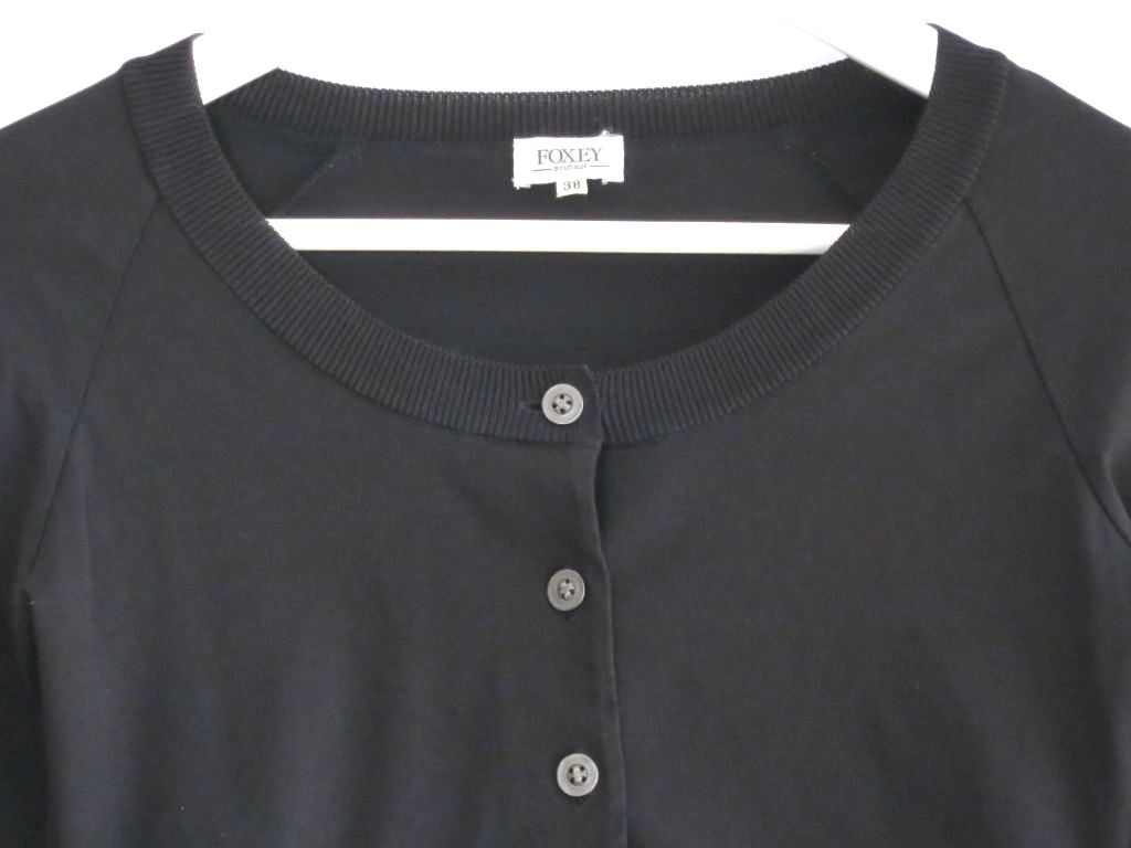 224613】FOXEY フォクシー Boutique 長袖 ボレロ ショート丈