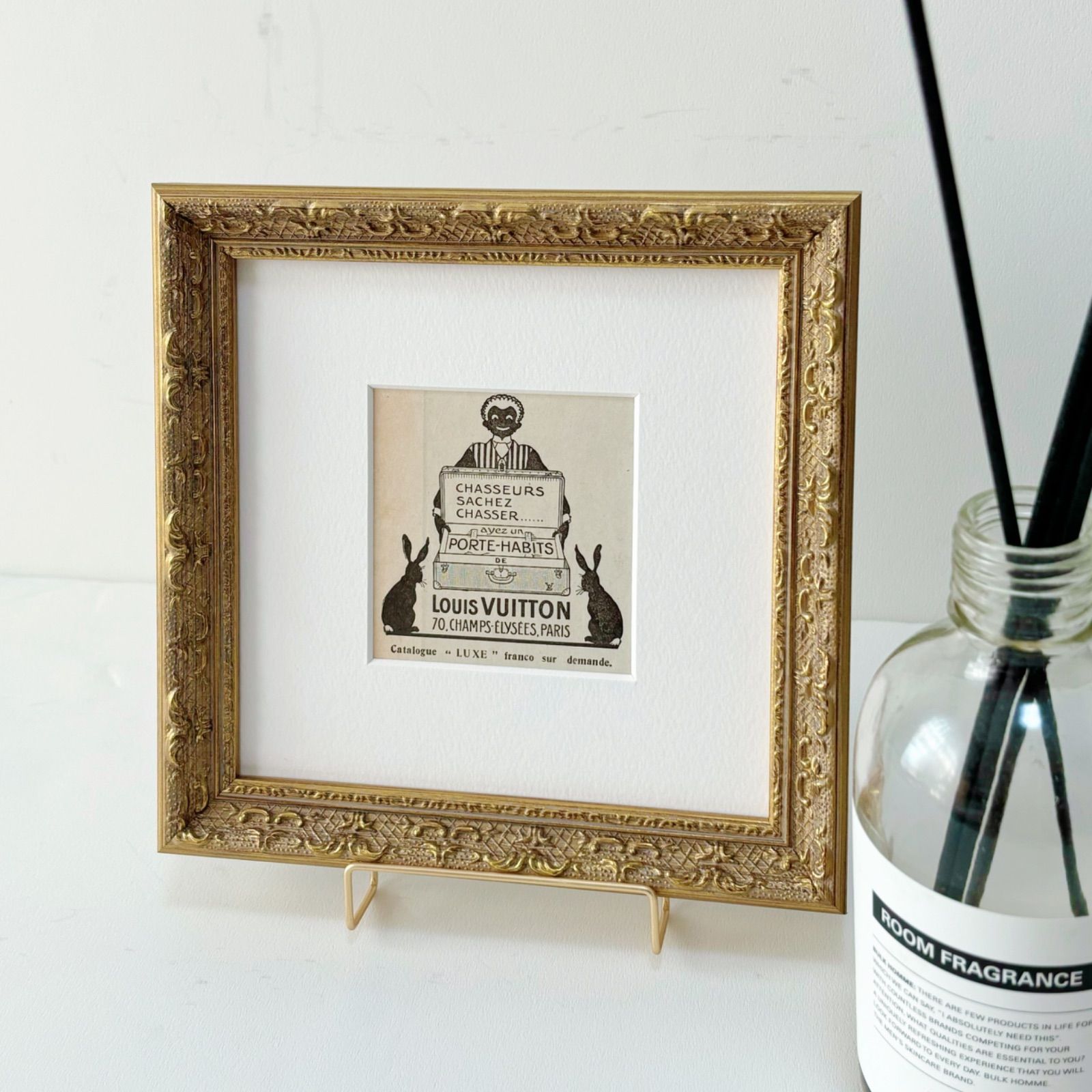 1924 広告＞Louis Vuitton ルイヴィトン ポスター ヴィンテージ アート