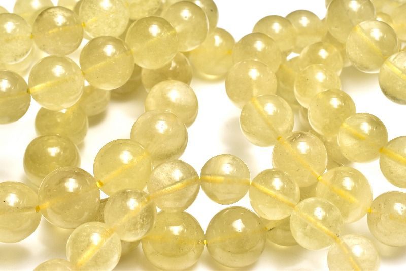 透明感あり◇クリストバイライト内包 リビアングラス 12mm