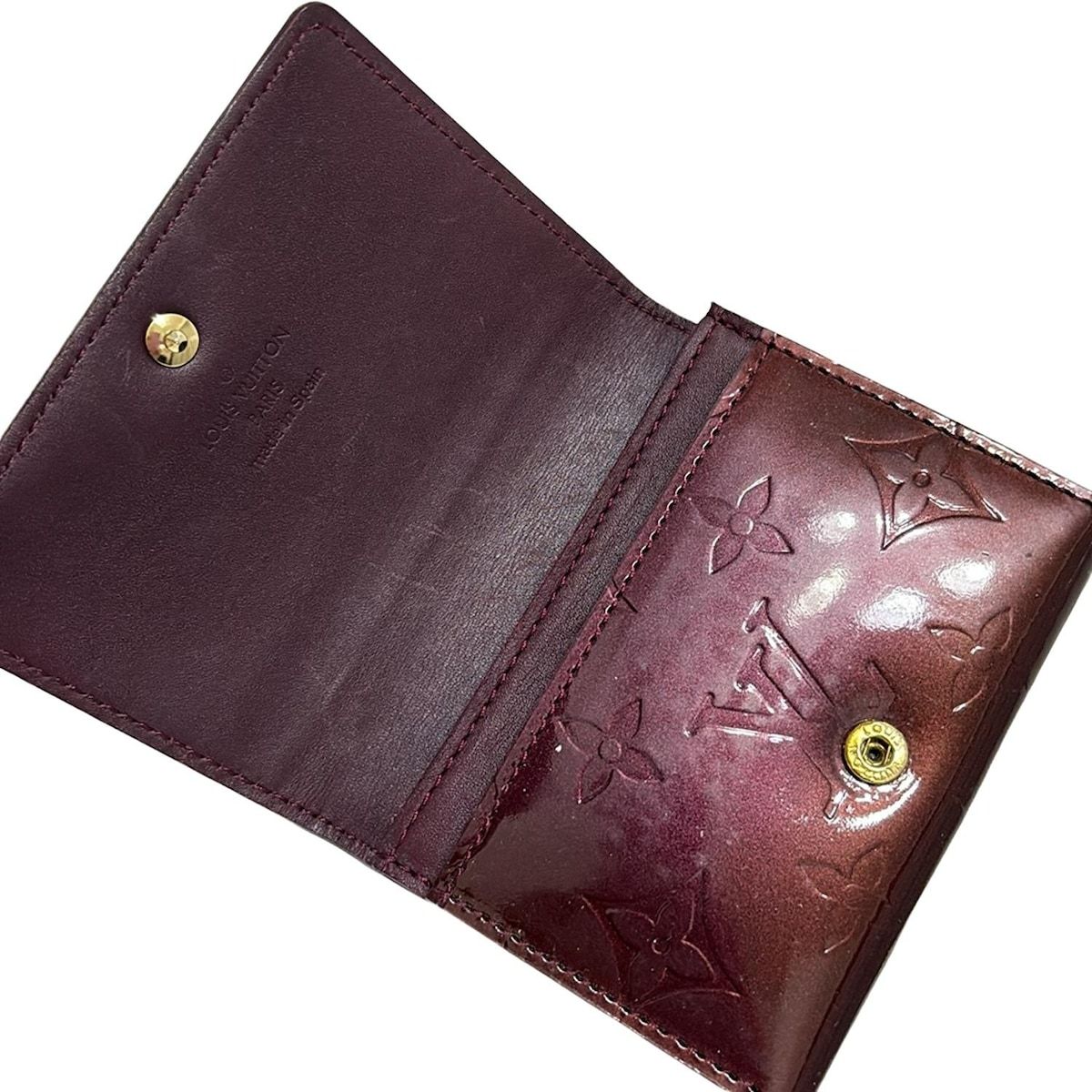 【美品】 LOUIS VUITTON ルイヴィトン モノグラム 名刺入れ LOUIS VUITTON(ルイヴィトン) 名刺入れ モノグラムヴェルニ アン