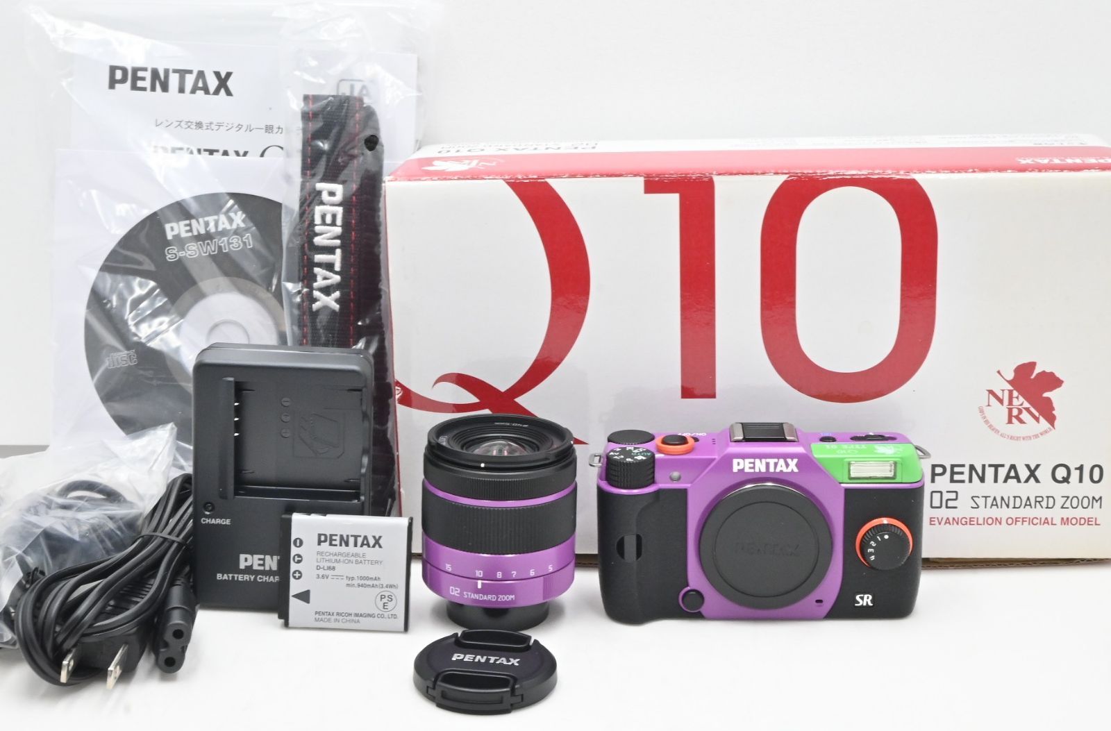 PENTAX ミラーレス一眼 Q10 エヴァンゲリオンモデル ズーム