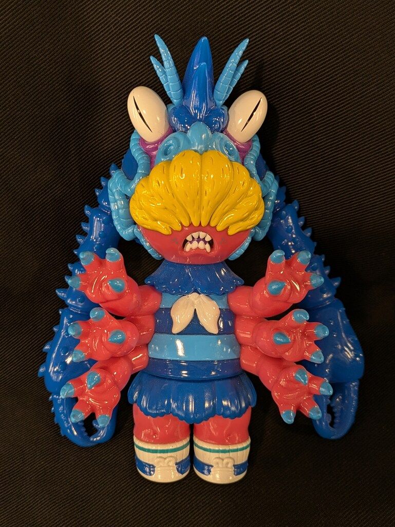 GRAPE BRAIN X BIG CLAWX ザリガニ少女 緑/赤/白/金 Yahoo!オークション - 新品 希少 GRAPE BRAIN ザリガニ少女