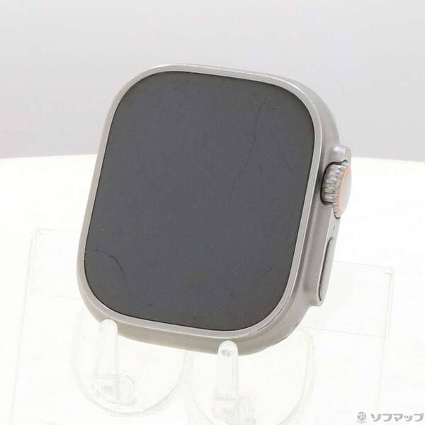 〔 品〕 Apple Watch Ultra GPS Cellular 49mm チタニウムケース バンド無し 349
