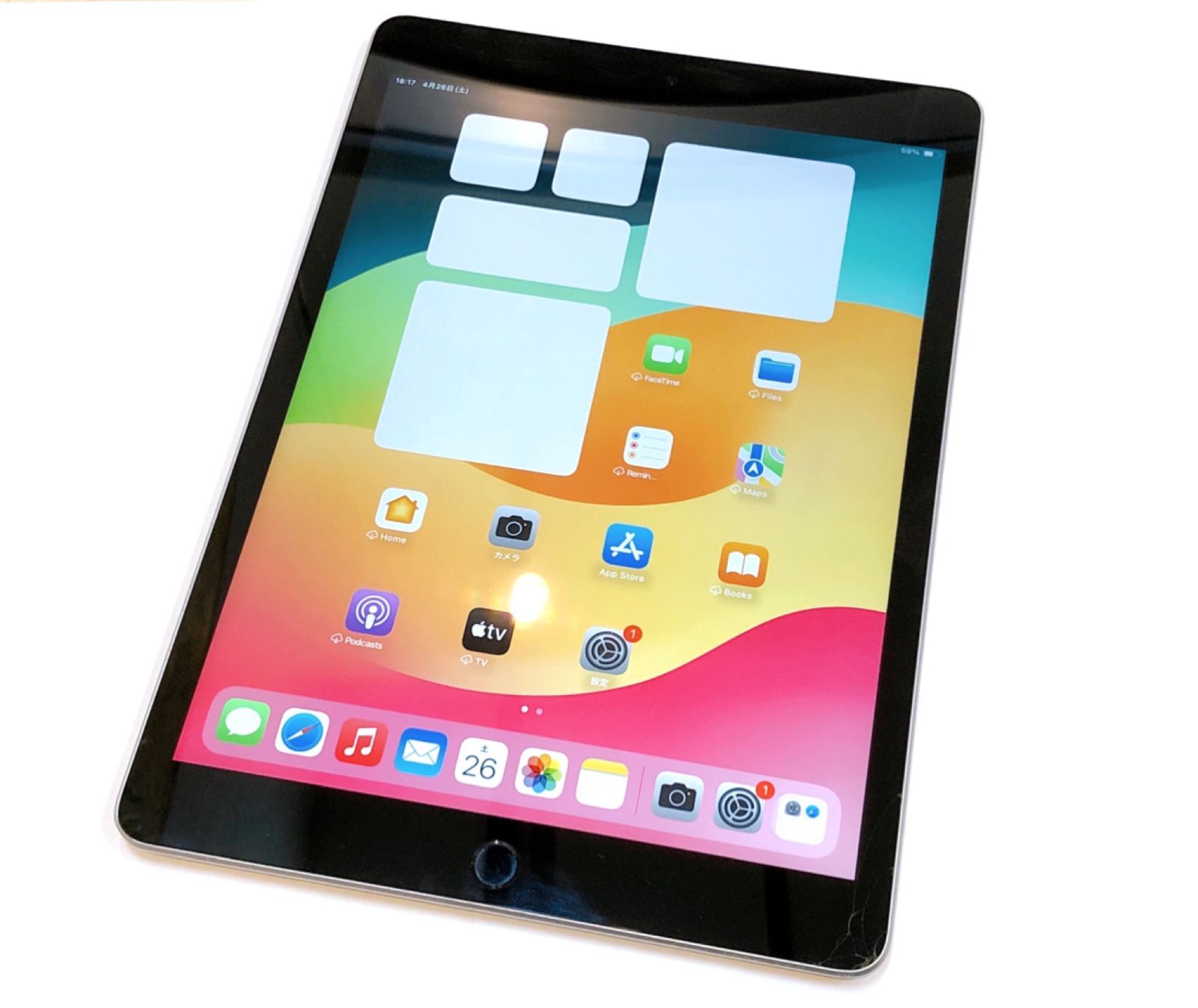 1893 アップル iPad 第9世代 Wi-Fi Cellular NK493J|A 64GB シルバー ネットワーク利用制限無し SIMロック無し