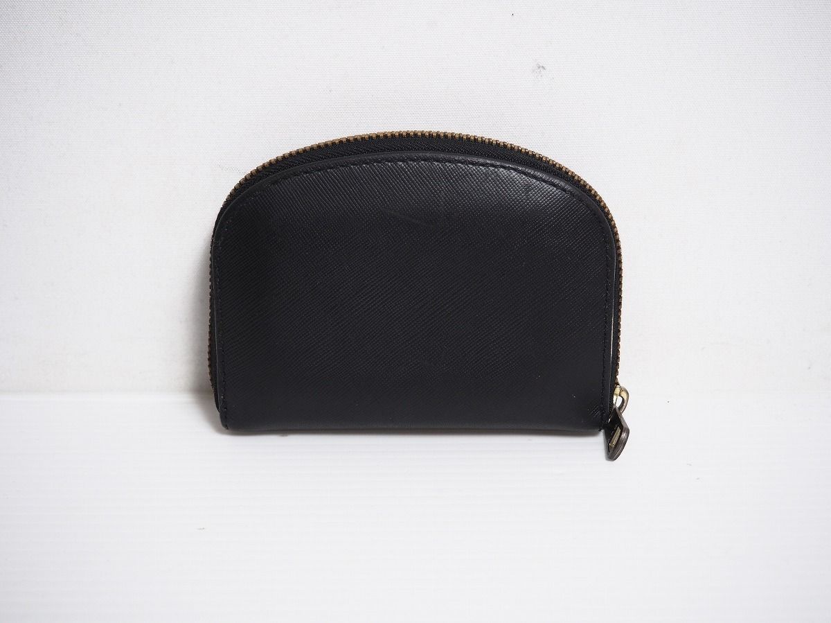 アーペーセー ☆ Demi-Lune レザー コインケース コンパクトウォレット A.P.C. アーペーセー レザーコインケース デミルーン財布
