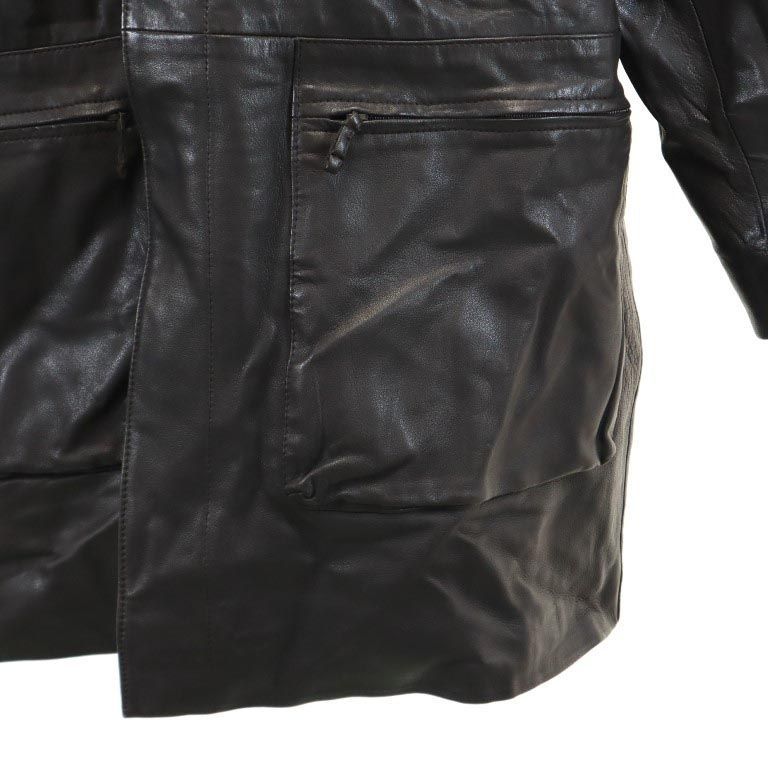BURBERRY レザーコート BURBERRY BLACK LABEL】【アウター】バーバリーブラックレーベル