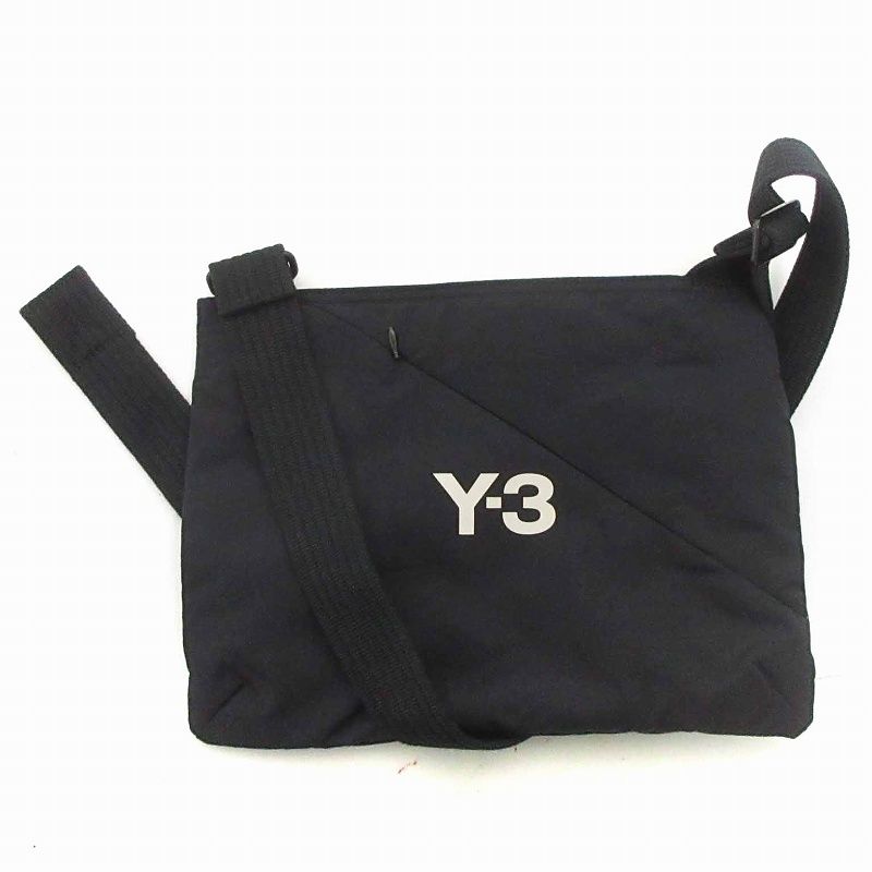 Y-3 ショルダーバッグ サコッシュ 黒 ワイスリー Y-3 ショルダーバッグ サコッシュ JP2473 BLACK