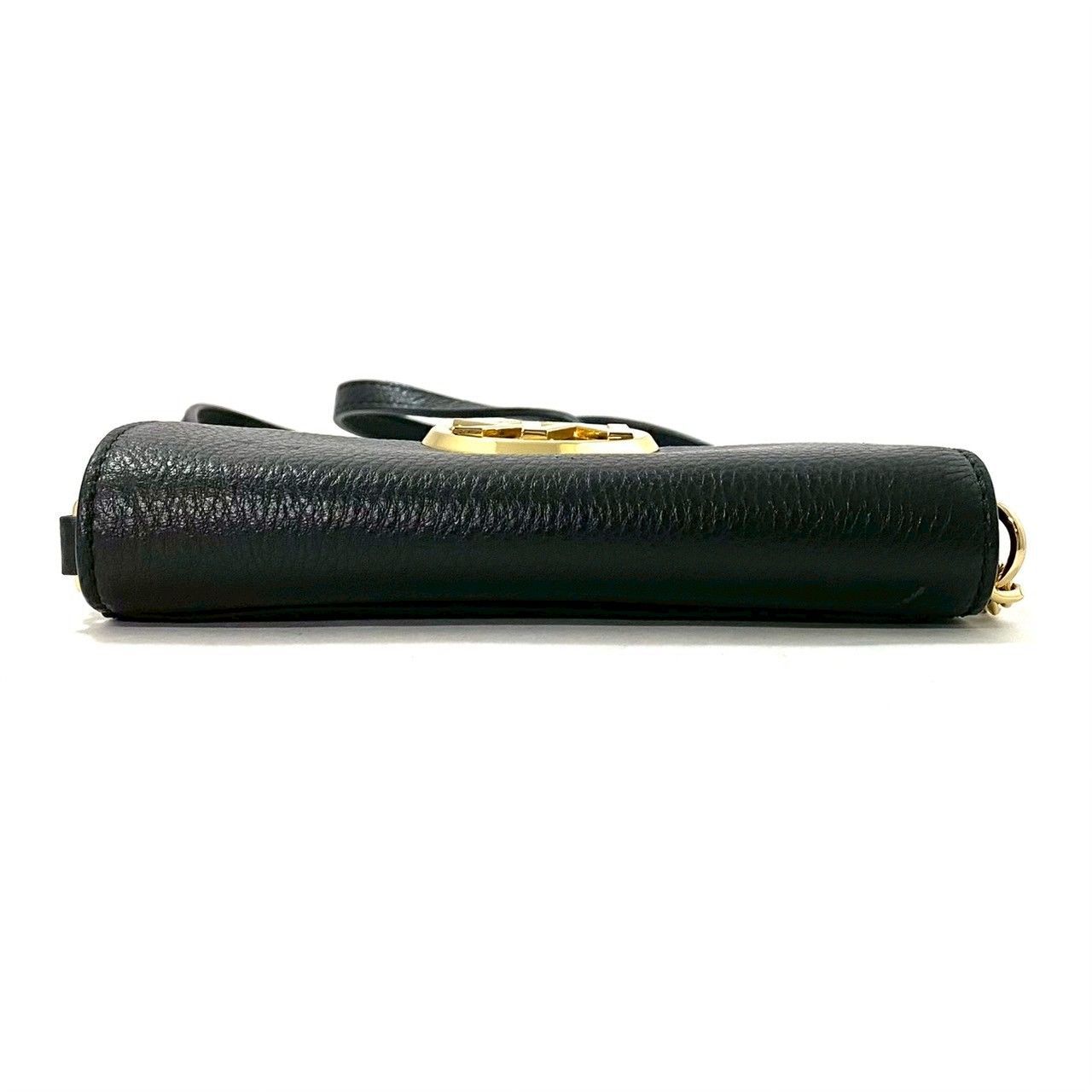 M【MICHAEL KORS】MKロゴ チェーン ミニ ショルダーバッグ レザー
