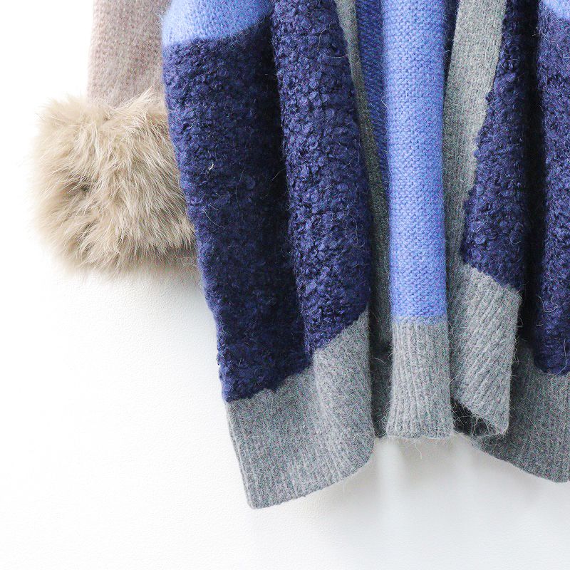 ■ 美品GRACE CONTINENTALダッフルダウンコートフォックスファーM セール】 ダッフルダウンコート （ダウンジャケット・ベスト