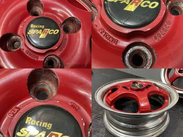 CRIMSON RACING SPARCO クリムソン レーシングスパルコ 13インチ
