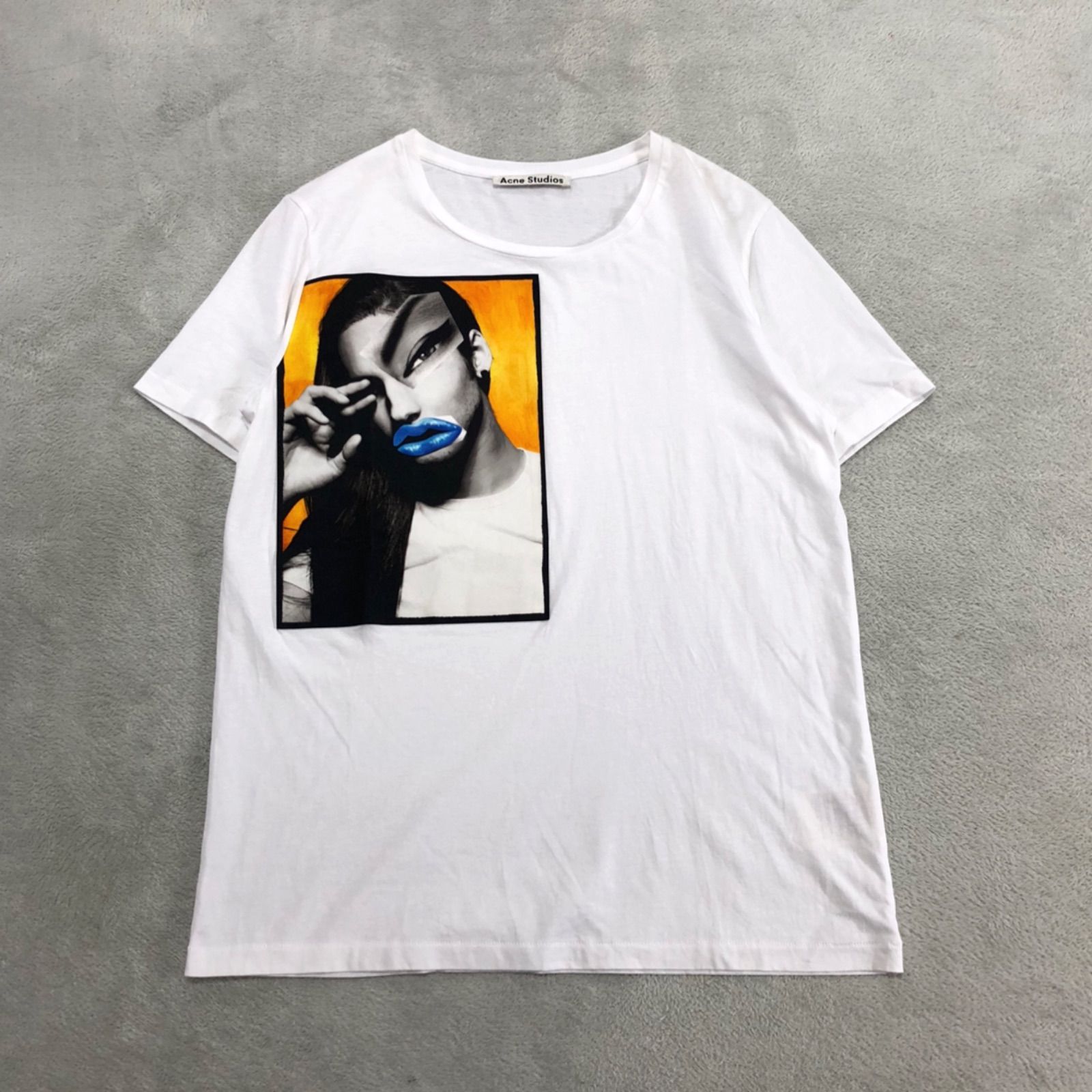 Acne Studios グラフィックアートプリント Tシャツ M 美品 希少 Acne Studios ハート型プリント Tシャツ M - メルカリ
