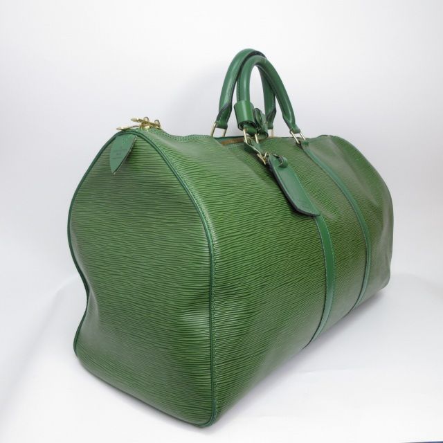 ルイ・ヴィトン キーポル 50 エピ　グリーン ボストンバッグ ルイヴィトン LOUIS VUITTON エピ キーポル50 ボストンバッグ グリーン