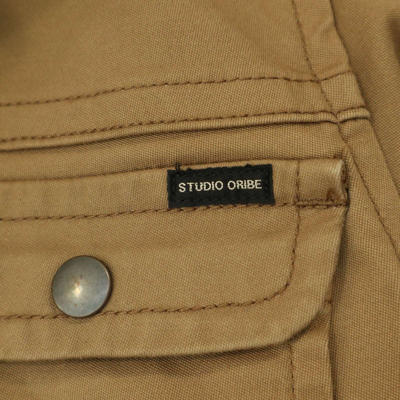 STUDIO ORIBE スタジオオリベ 通年 G-JACK☆ ジップ ミリタリー 