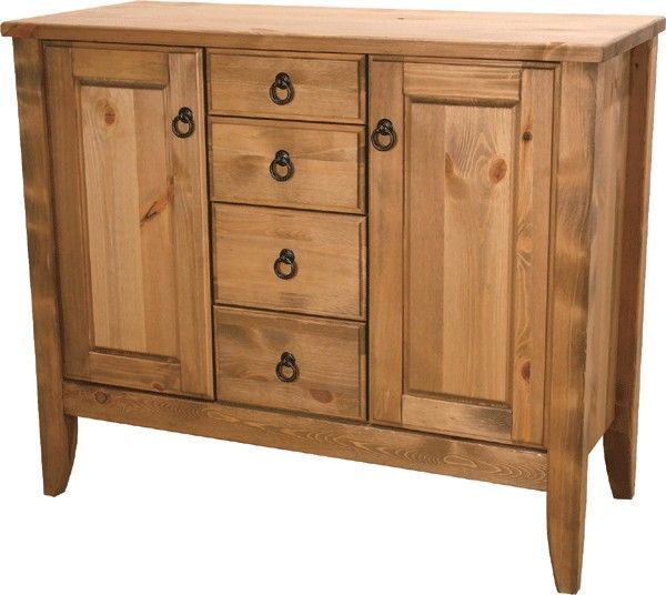 天然木 キッチンボード 幅95cm 食器棚 キッチンカウンター キッチン収納 収納家具