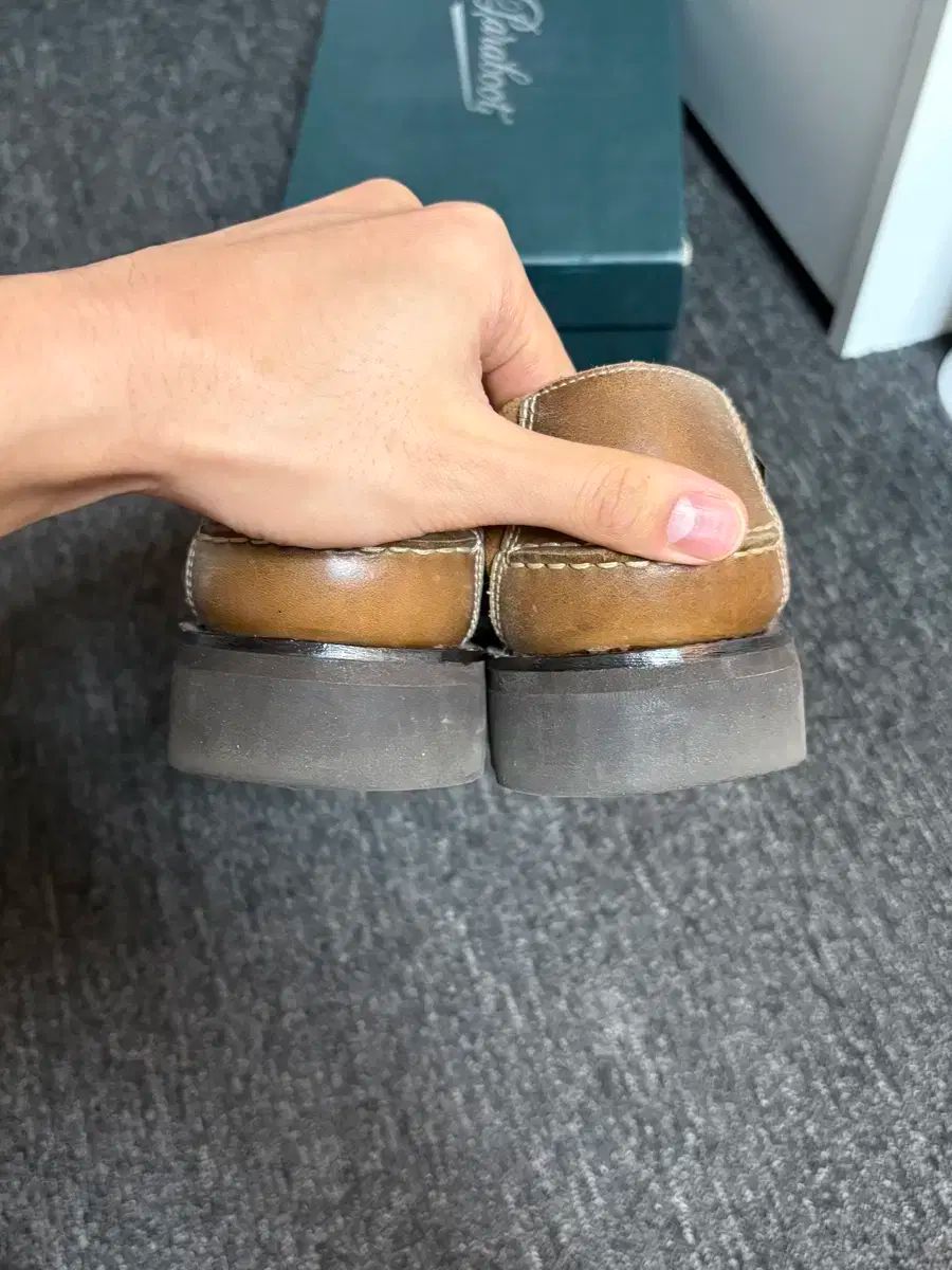  Paraboot パラブーツ x KAPTAIN キャプテンサンシャイン ドマング スエード キャメル uk 8 ローファー ブーツ 革靴