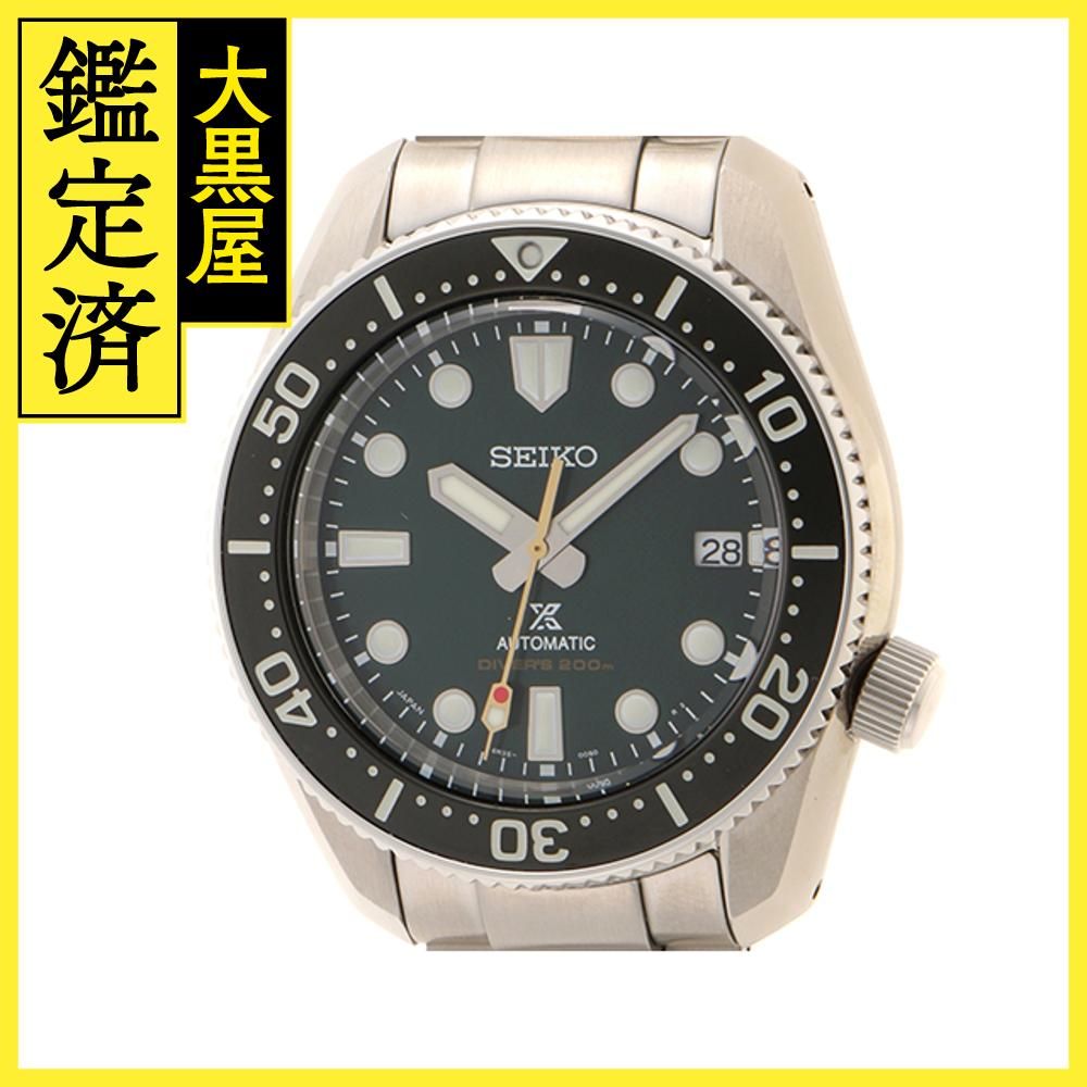 SEIKO セイコー プロスペックス ダイバースキューバ SS グリーン文字盤 