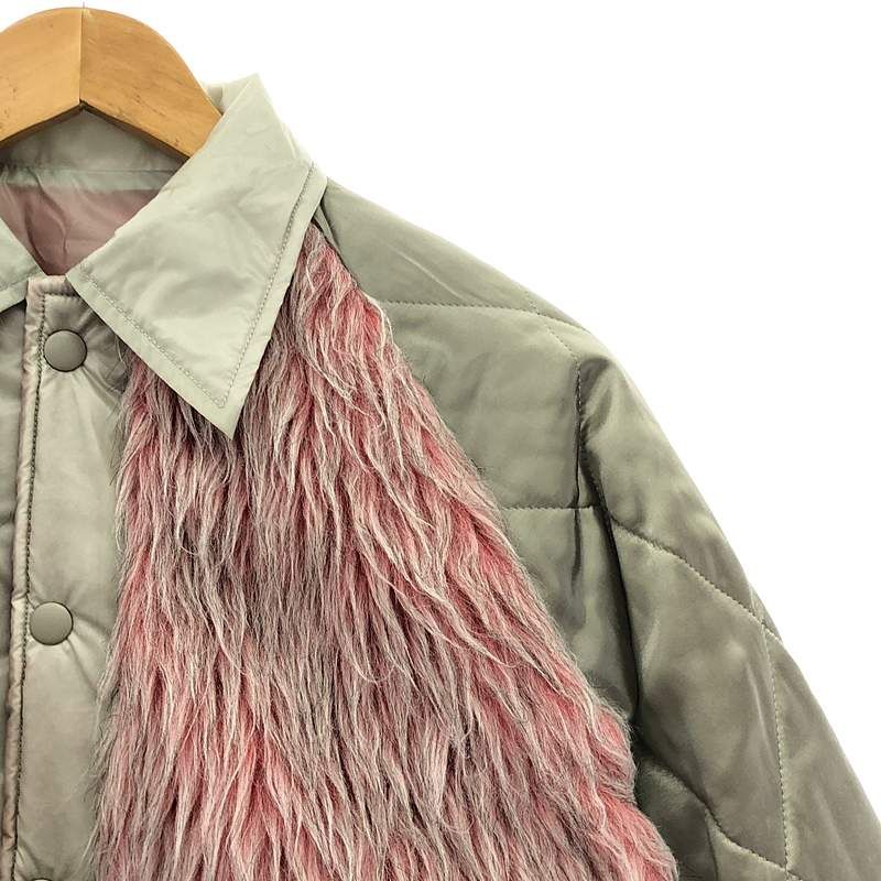 フミカウチダ BOA LINER REVERSIBLE COACH JACKET FUMIKA_UCHIDA BOA LINER REVERSIBLE COACH JACKET Coach Jacket