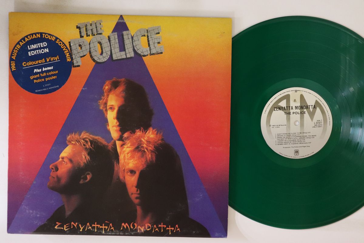 豪LP Police Zenyatta Mondatta L37377 A&M /00260 - メルカリ