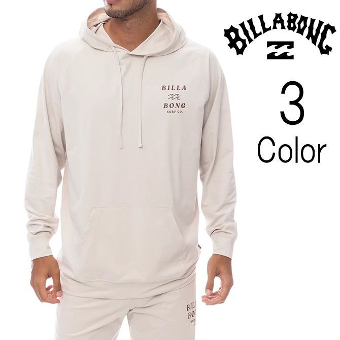 ビラボン Billabong メンズ PEACH SOFTTY ZIP PARKA 水陸両用 長袖 セットアップ ジップアップ パーカー UPF15-30 bf011863