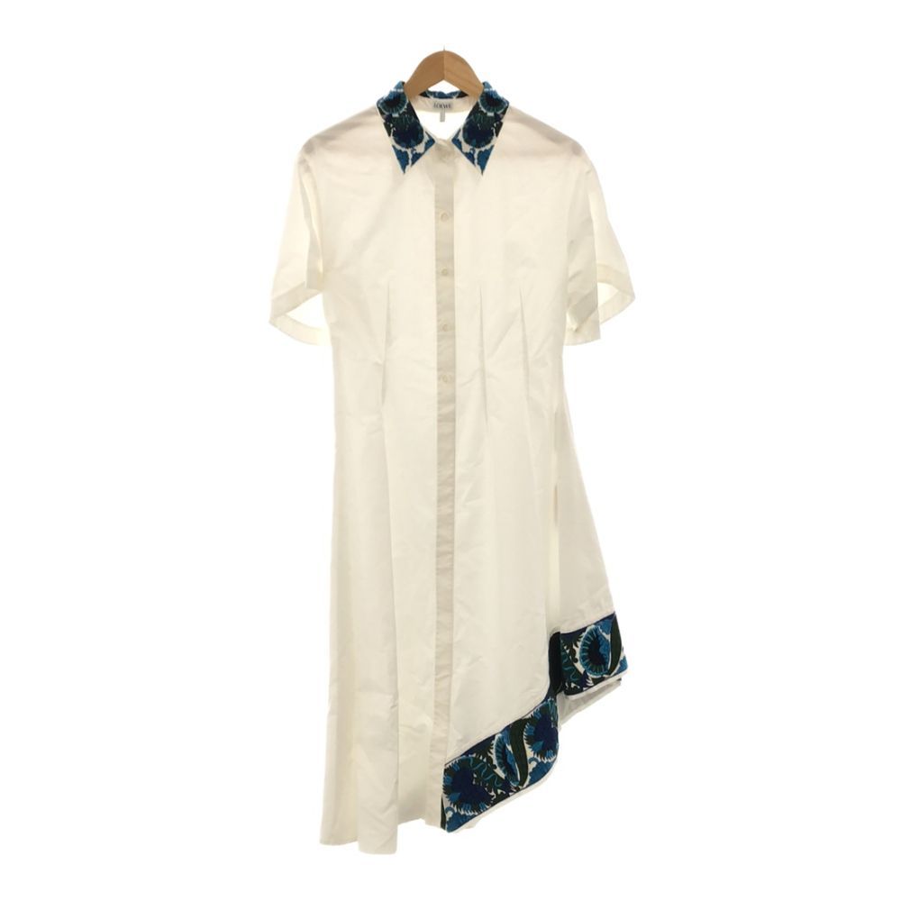 ロエベ】ビーズスカート アシンメトリー 38 M～L LOEWE アウトレット