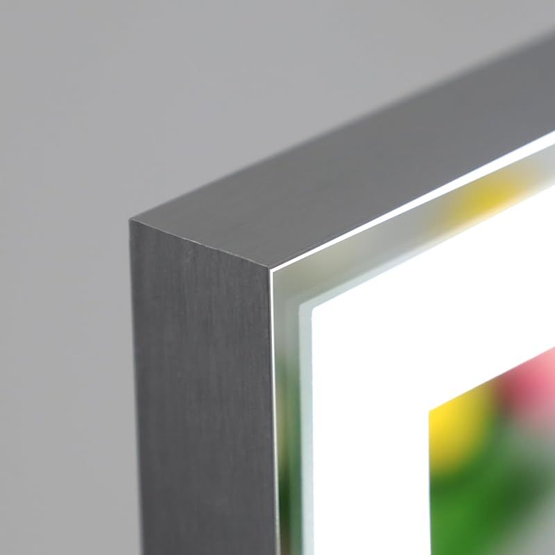 ANYHI 女優ミラー 卓上、ハリウッドミラー壁掛け 、ライト付きLED化粧