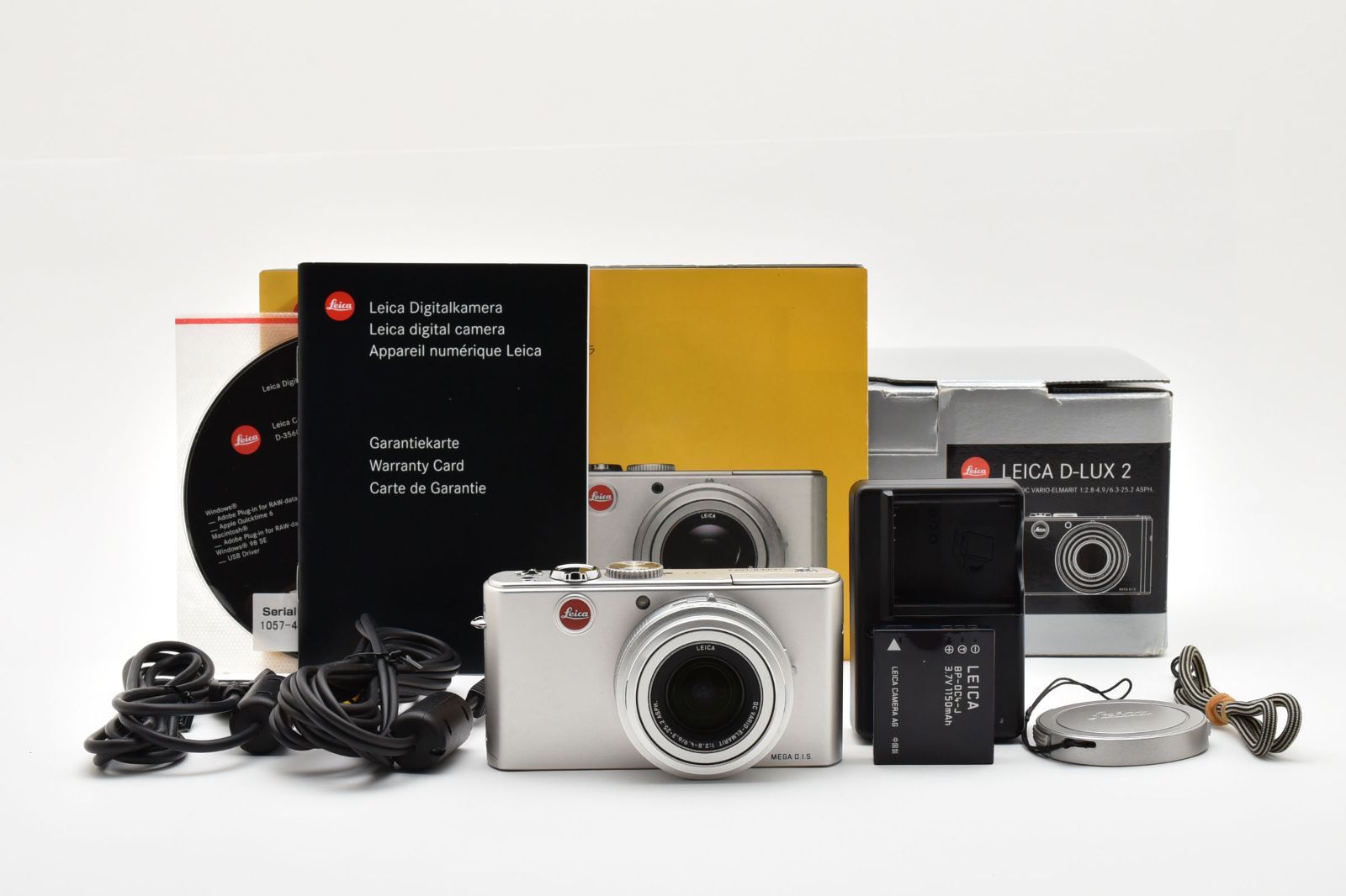 Leica D-LUX2 デジカメ オールドコンデジ シルバー コンパクト
