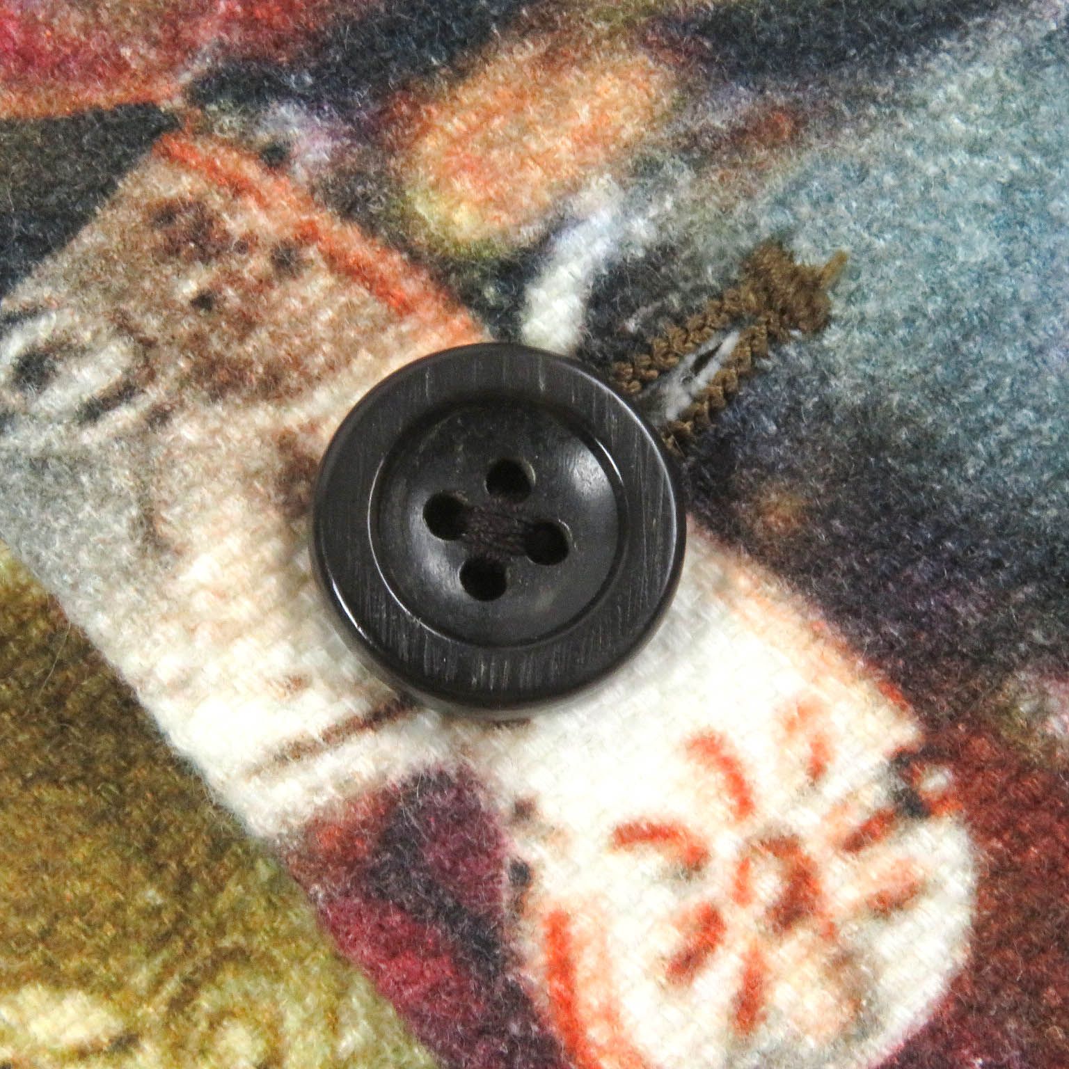 極美品□DOLCE&GABBANA ドルチェ＆ガッバーナ リネン コットン 黒タグ