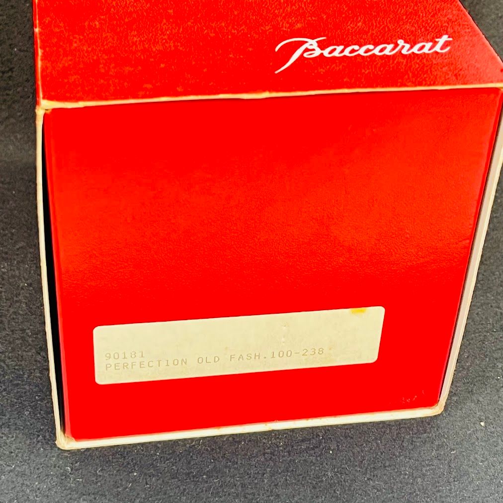 中古】バカラ パーフェクション オールドファッション ロックグラス1客