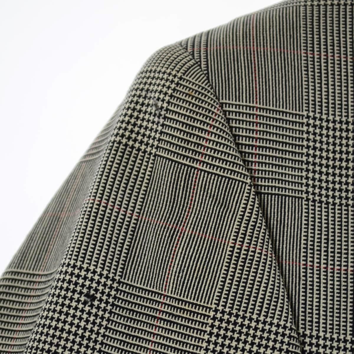 古着 バーバリー Burberry's チェック柄 ウールテーラードジャケット 